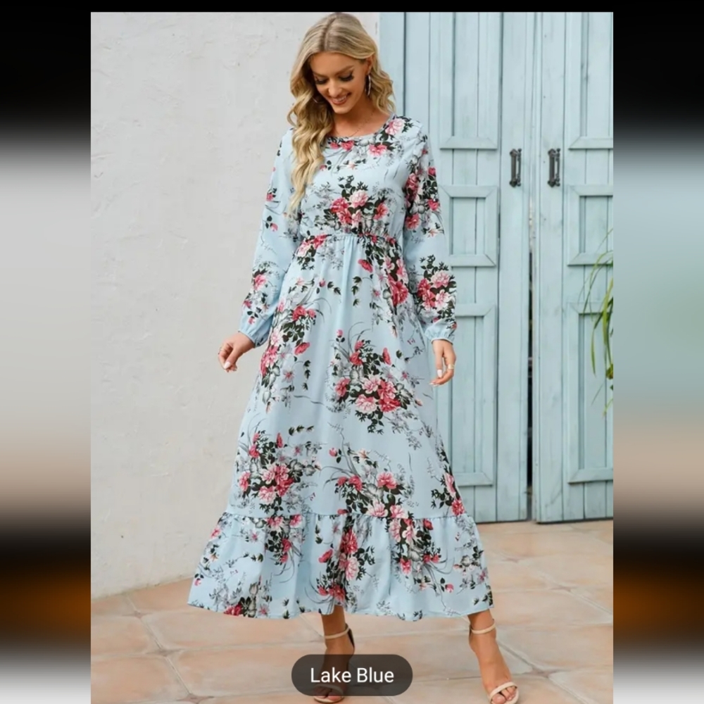 Floral Print summer dress 👗